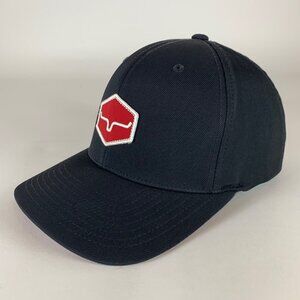 Kimes Ranch Black Yupoong Stretch Fit Snapback Hat